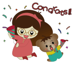 Dabby Bear sticker #9784927