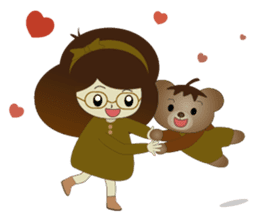 Dabby Bear sticker #9784930