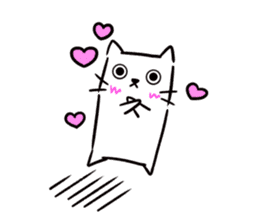 Kawaii cats [Shiro and Kuro] sticker #9785302