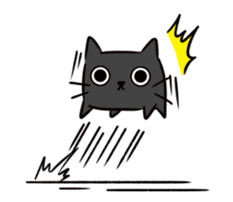 Kawaii cats [Shiro and Kuro] sticker #9785307
