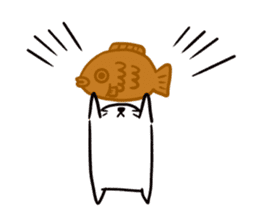 Kawaii cats [Shiro and Kuro] sticker #9785318