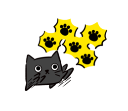 Kawaii cats [Shiro and Kuro] sticker #9785332