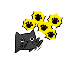 Kawaii cats [Shiro and Kuro] sticker #9785332