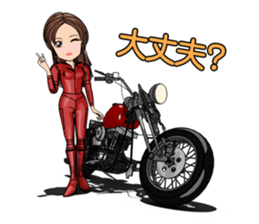 Bustling people! Passion of American! sticker #9785336