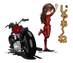 Bustling people! Passion of American! sticker #9785342