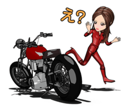 Bustling people! Passion of American! sticker #9785343