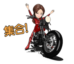 Bustling people! Passion of American! sticker #9785351