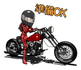 Bustling people! Passion of American! sticker #9785354