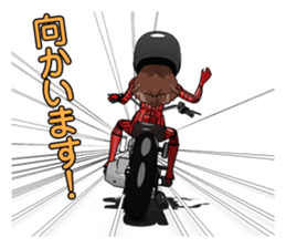 Bustling people! Passion of American! sticker #9785358