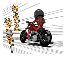 Bustling people! Passion of American! sticker #9785359