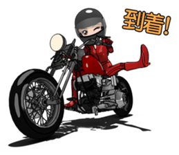 Bustling people! Passion of American! sticker #9785361