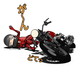 Bustling people! Passion of American! sticker #9785364