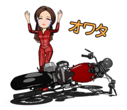 Bustling people! Passion of American! sticker #9785365