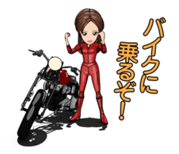 Bustling people! Passion of American! sticker #9785373