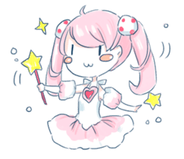 Magical girl Nanoka sticker #9785457