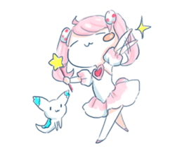 Magical girl Nanoka sticker #9785462