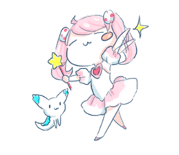 Magical girl Nanoka sticker #9785462