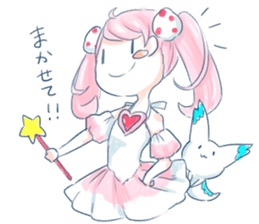 Magical girl Nanoka sticker #9785475