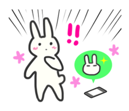 Bunny in love ! 3 sticker #9785924