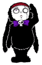 Goth and Steampunk girls sticker #9786221