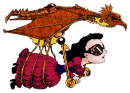 Goth and Steampunk girls sticker #9786232