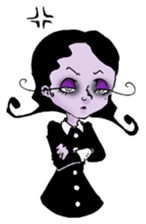 Goth and Steampunk girls sticker #9786238