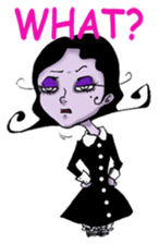 Goth and Steampunk girls sticker #9786249