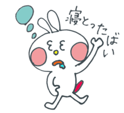 Hakata Mentai rabbit sticker #9786470