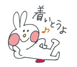 Hakata Mentai rabbit sticker #9786476
