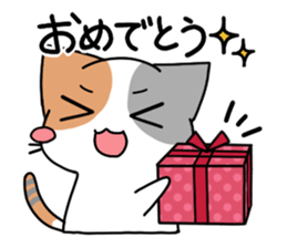 Daily tortoiseshell cat sticker #9786755