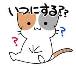 Daily tortoiseshell cat sticker #9786763