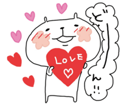 moco valentine sticker #9787115