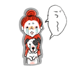 Dogs and companion sticker #9787185