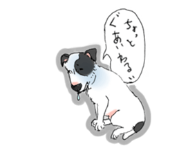 Dogs and companion sticker #9787186