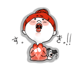 Dogs and companion sticker #9787193