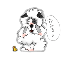 Dogs and companion sticker #9787199