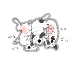 Dogs and companion sticker #9787203