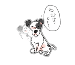 Dogs and companion sticker #9787205