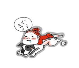 Dogs and companion sticker #9787207