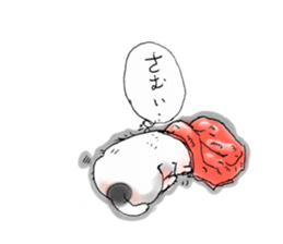 Dogs and companion sticker #9787209