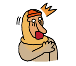 An amusing Ten-chan sticker #9787234