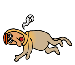 An amusing Ten-chan sticker #9787238