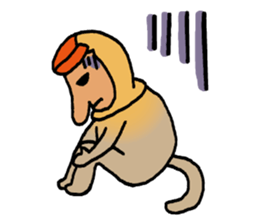 An amusing Ten-chan sticker #9787240