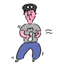 usual feeling series sticker #9787325