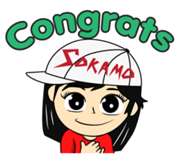 SOKAMO THE LITTLE BOY! sticker #9787412