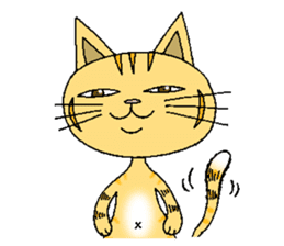 haluneko english01 sticker #9787496