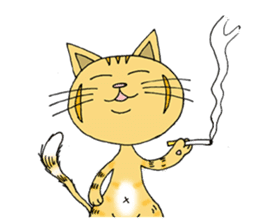 haluneko english01 sticker #9787497