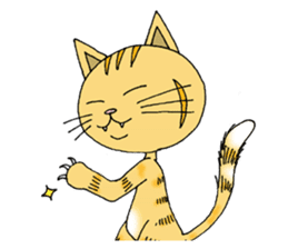 haluneko english01 sticker #9787501