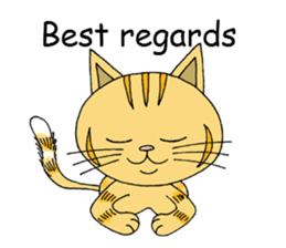 haluneko english01 sticker #9787503