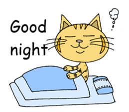 haluneko english01 sticker #9787509